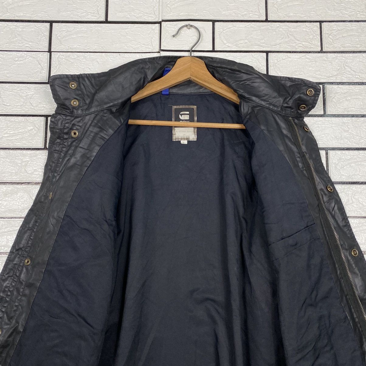 Japanese Brand Biker Punk Jacket Soft Leather G Star Raw Parachute Size US XL / EU 56 / 4 - 15 Thumbnail