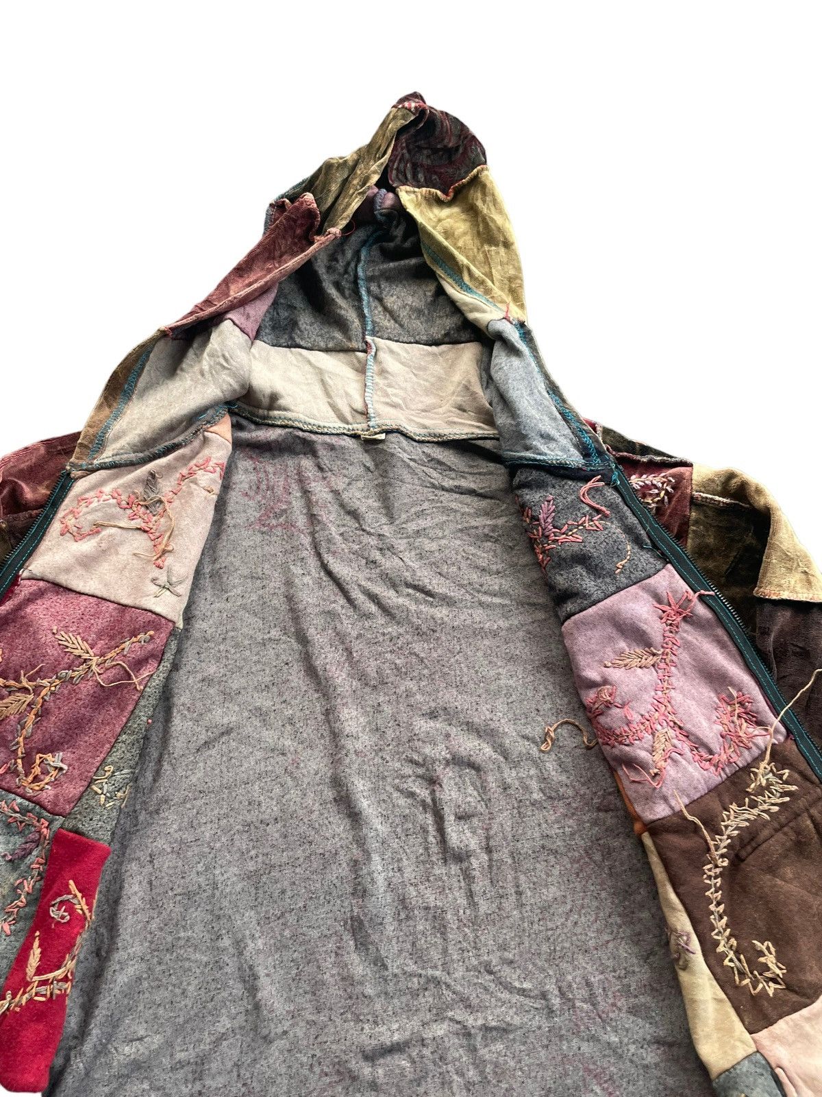 Handmade Vintage Nepal Custom Hand Made Hoodie Size M / US 6-8 / IT 42-44 - 5 Thumbnail