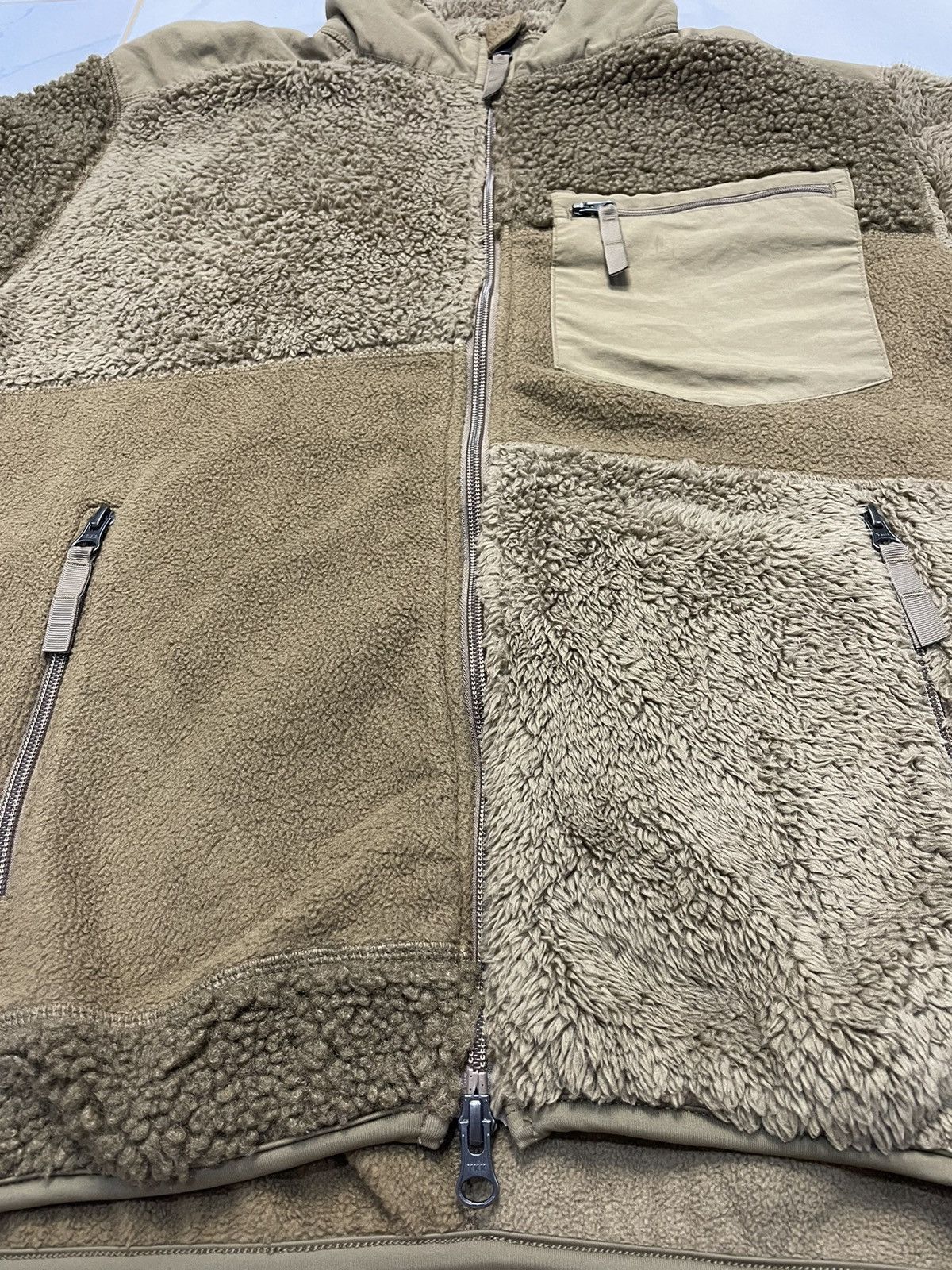 Engineered Garments × Uniqlo Uniqlo Engineered Garments Brown Fleece Jacket Size US S / EU 44-46 / 1 - 3 Thumbnail