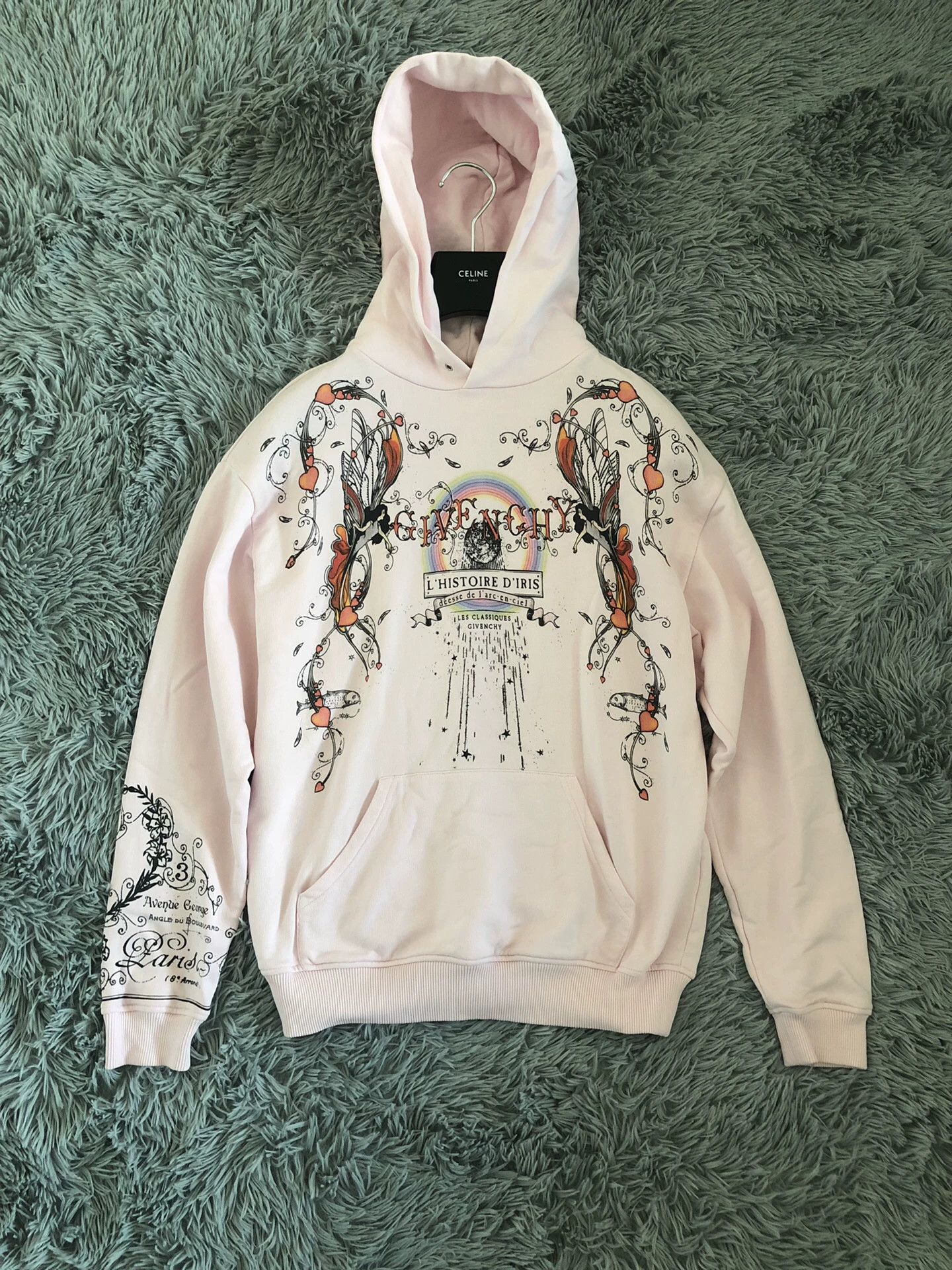 Givenchy Givenchy Angel Print Hoodie Size M / US 6-8 / IT 42-44 - 1 Thumbnail