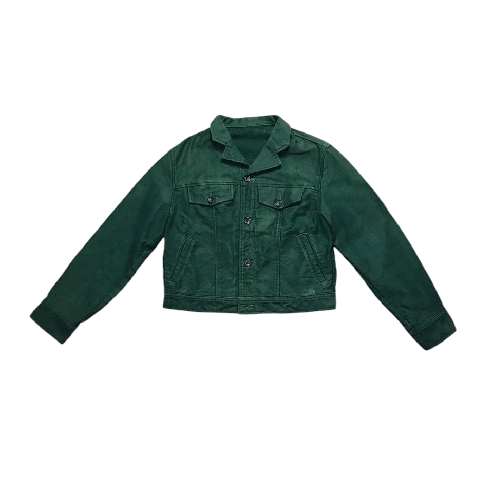 Issey Miyake × Vintage Vintage IS Issey Miyake Denim Jacket Size M / US 6-8 / IT 42-44 - 2 Thumbnail
