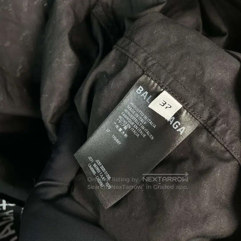 Balenciaga Balenciaga size 37 Cotton Logo Barrage Full Print Long Sle Size US S / EU 44-46 / 1 - 6 Thumbnail