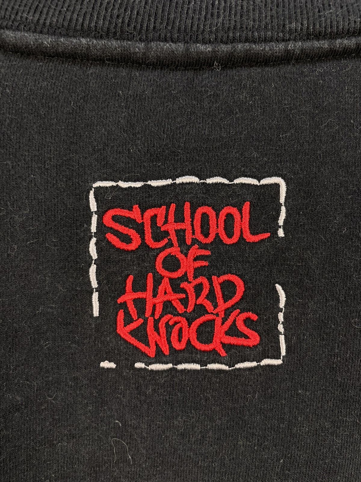 Vintage Vintage Y2K SOHK school of hard knocks sweatshirt Size US XXL / EU 58 / 5 - 5 Thumbnail