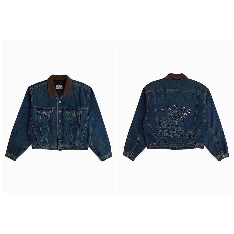 Kenzo Kenzo Denim Jacket Size US M / EU 48-50 / 2 - 1 Thumbnail