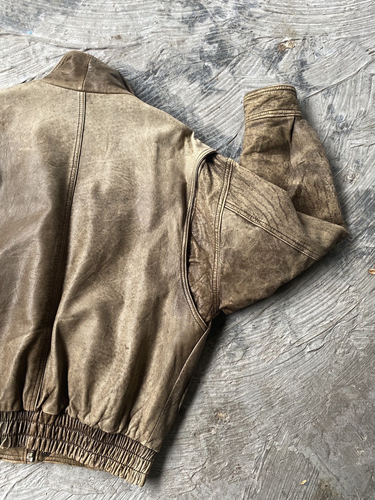 Vintage 💥OFFER NOW💥Vintage Due -Esse Fully Leather Jacket Sheepskin Size US M / EU 48-50 / 2 - 9 Thumbnail