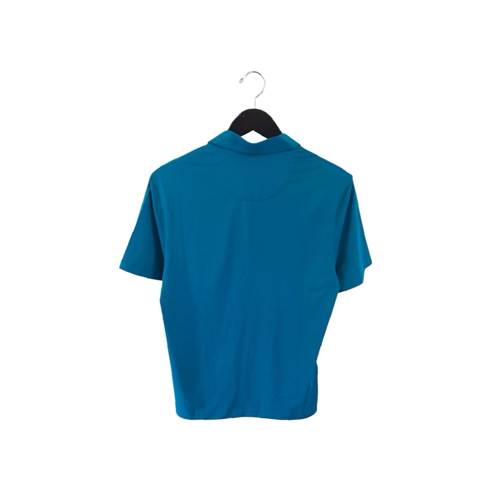 Original Penguin VINTAGE Original Penguin by Munsingwear Golf Polo Mens XS NOS NWT Ocean Blue Short Sleeve Collared Patch Logo 27.5" Long 20" Across 9.5" Sleeves Mens Size US S / EU 44-46 / 1 - 7 Thumbnail