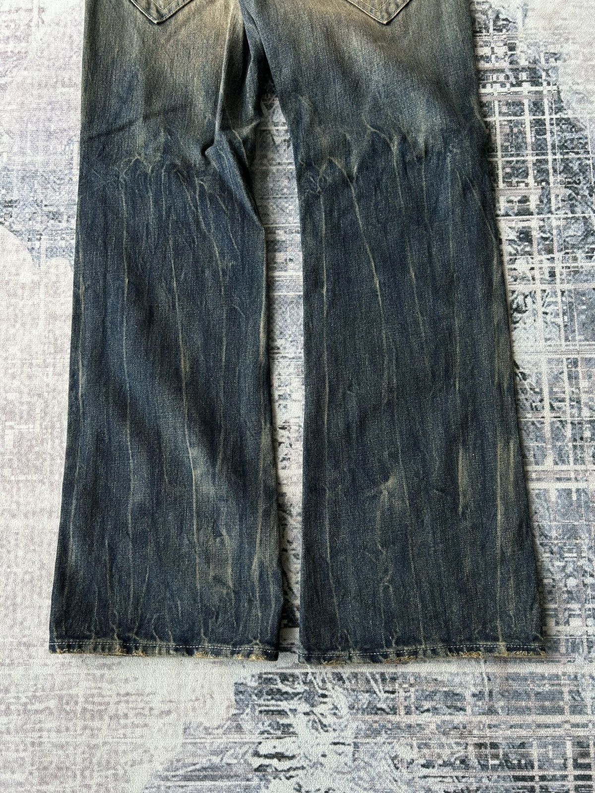semanticdesign Super Flared Y2k Semantic Jeans Size US 31 - 8 Thumbnail