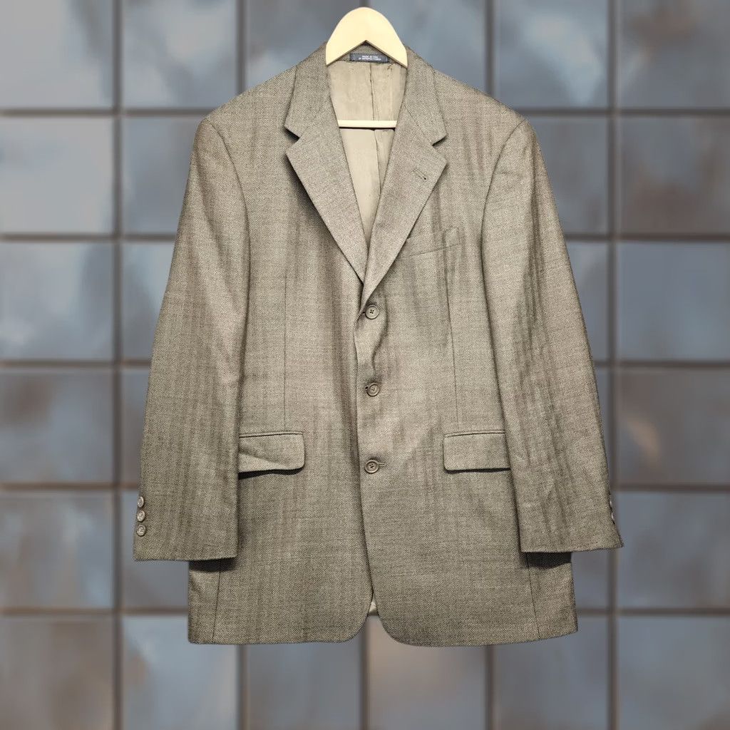 Austin Reed Austin Reed Mens Sport Coat Jacket Wool Brown Lined 42R Size US XS / EU 42 / 0 - 1 Thumbnail