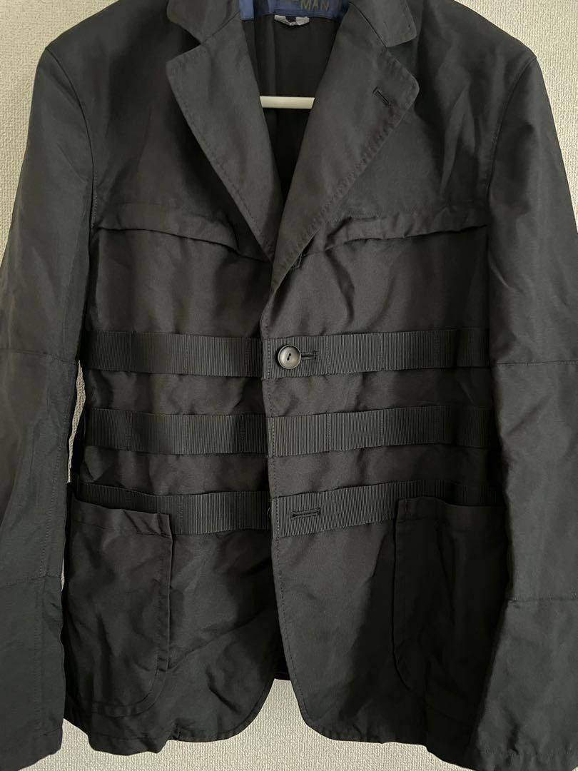 Yohji Yamamoto Comme des Garcon Junya Watanabe Man Jacket Size US L / EU 52-54 / 3 - 3 Thumbnail