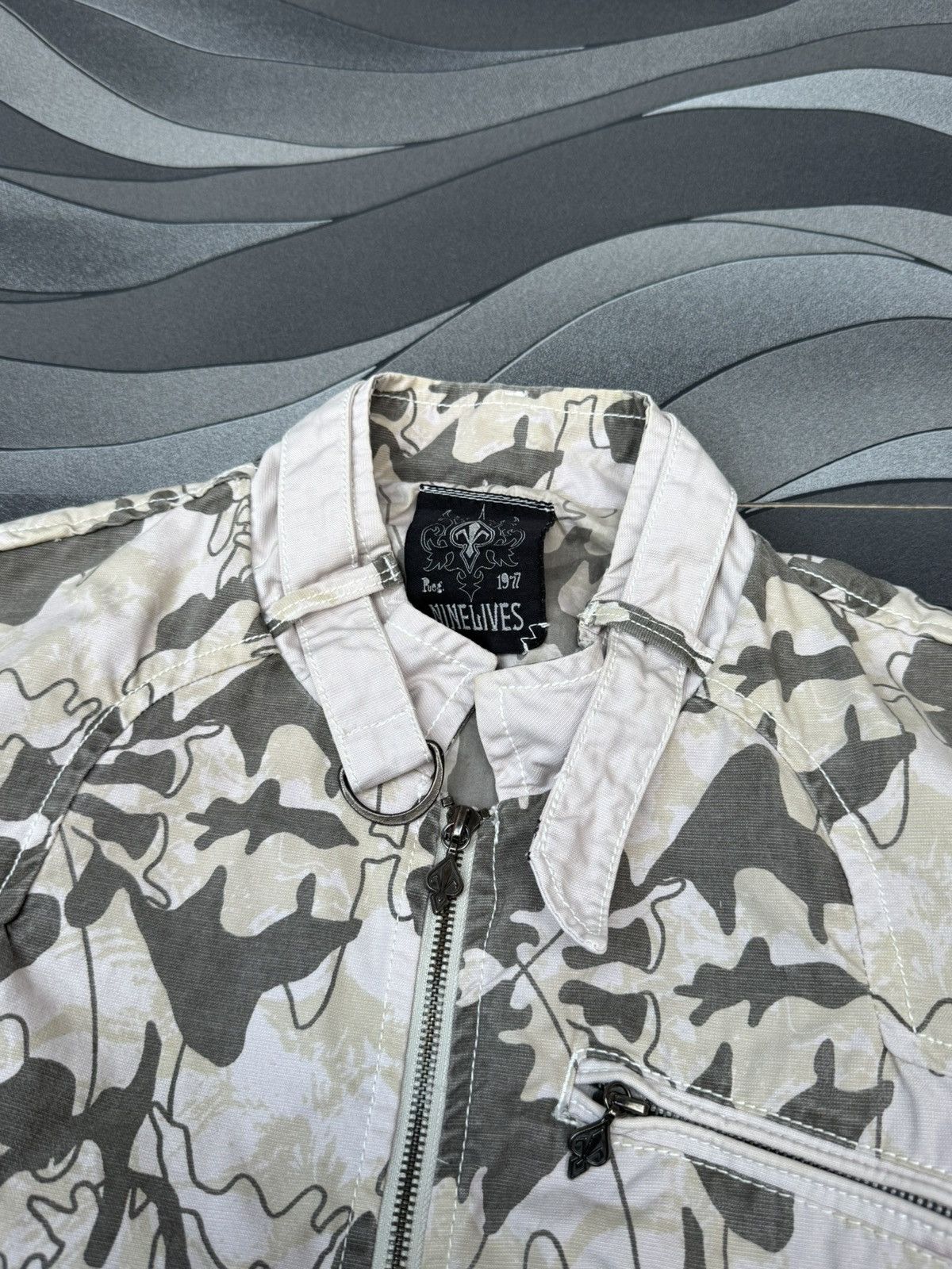 Vintage VINTAGE L.G.B AVANT GARDE CAMO INVISIBLE JACKET Size US L / EU 52-54 / 3 - 15 Thumbnail