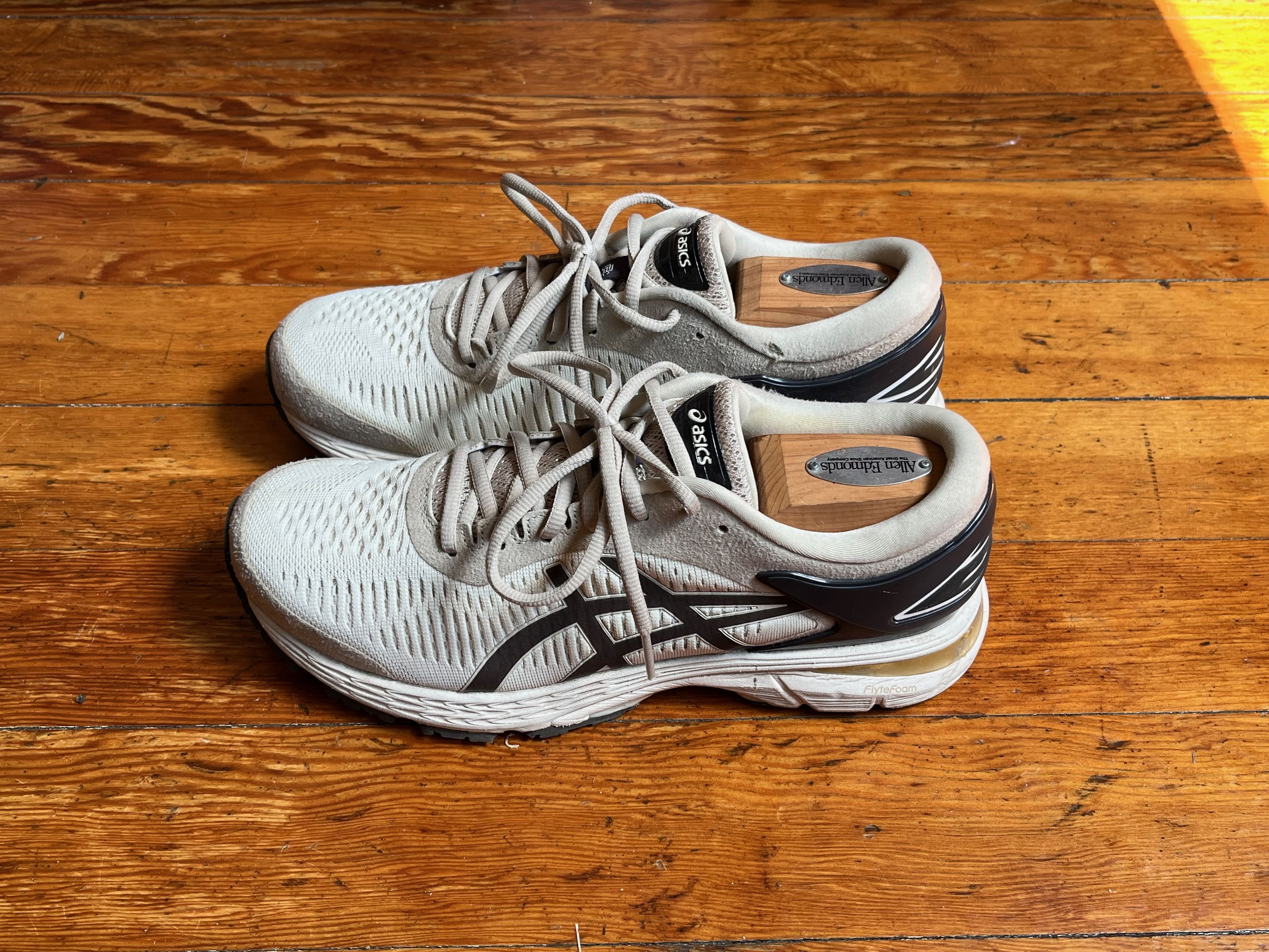 image of Asics x Kiko Kostadinov Gel Kayano 25 Running Sneaker in Off White, Men's (Size 8)