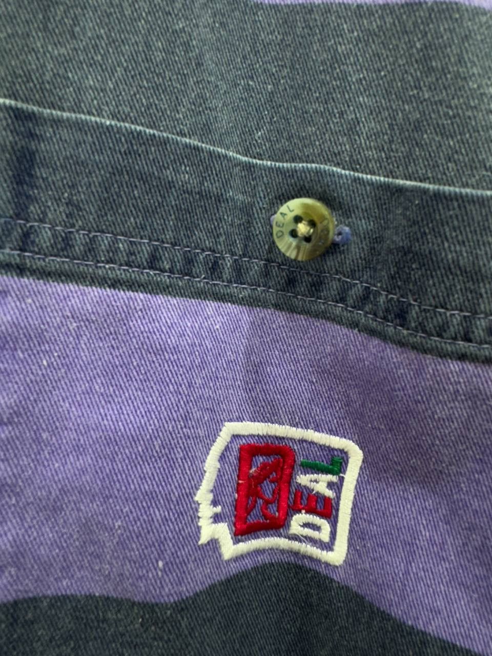Vintage DEAL Line Polos Shirt Oldmoney Y2K Mens Button Up Size US XL / EU 56 / 4 - 2 Thumbnail