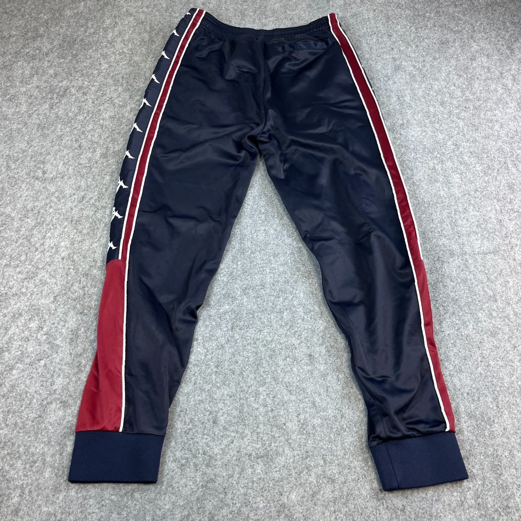 Kappa Kappa Gara Aston Villa Mens Track Pants Sweat Joggers Medium Blue Football Logo Trousers Bags Pockets Regular Vintage Men M Blue Football Logo Size US 31 - 2 Thumbnail