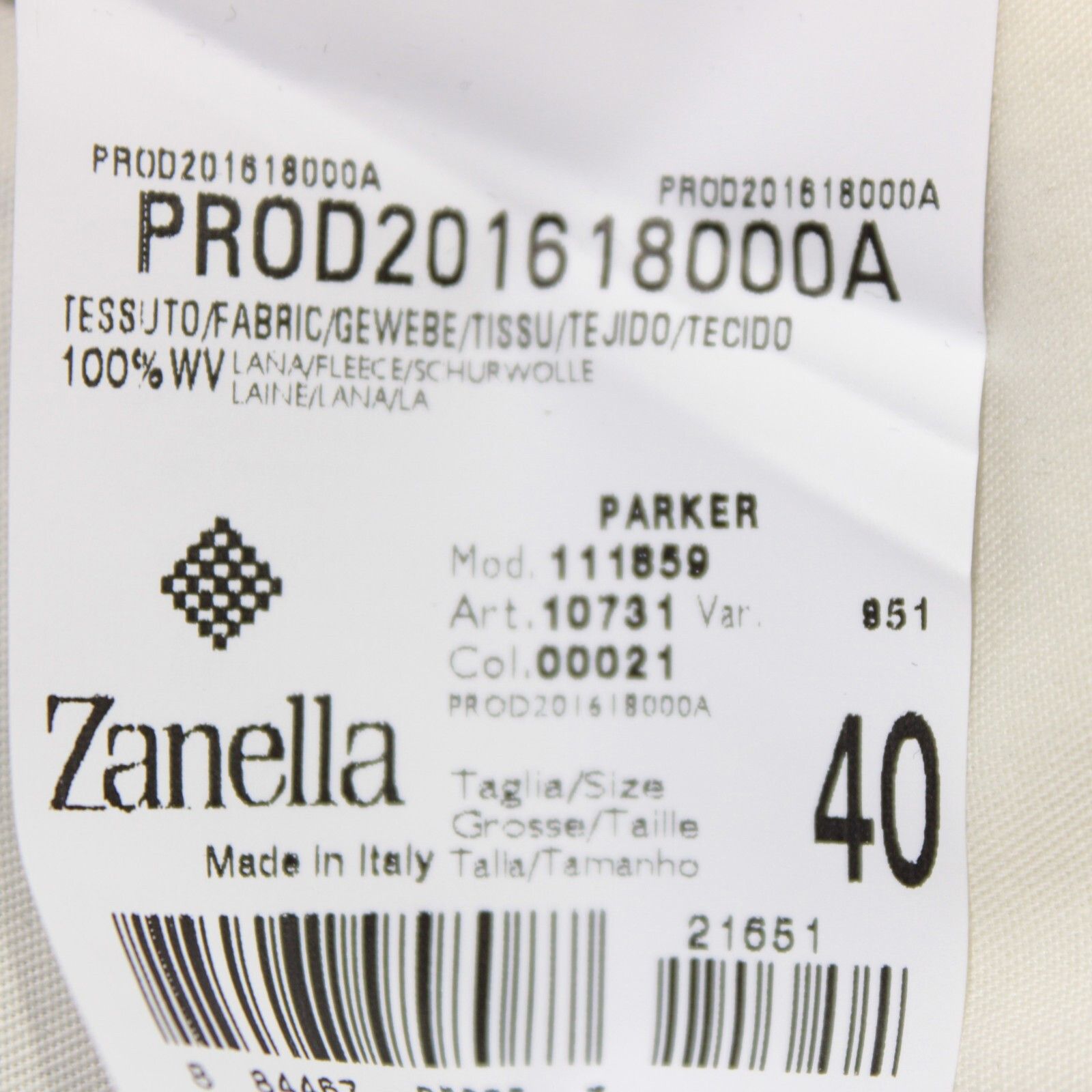 Zanella Zanella New with tags Dress Pants Size 40 US In Gray Size US 40 / EU 56 - 8 Thumbnail