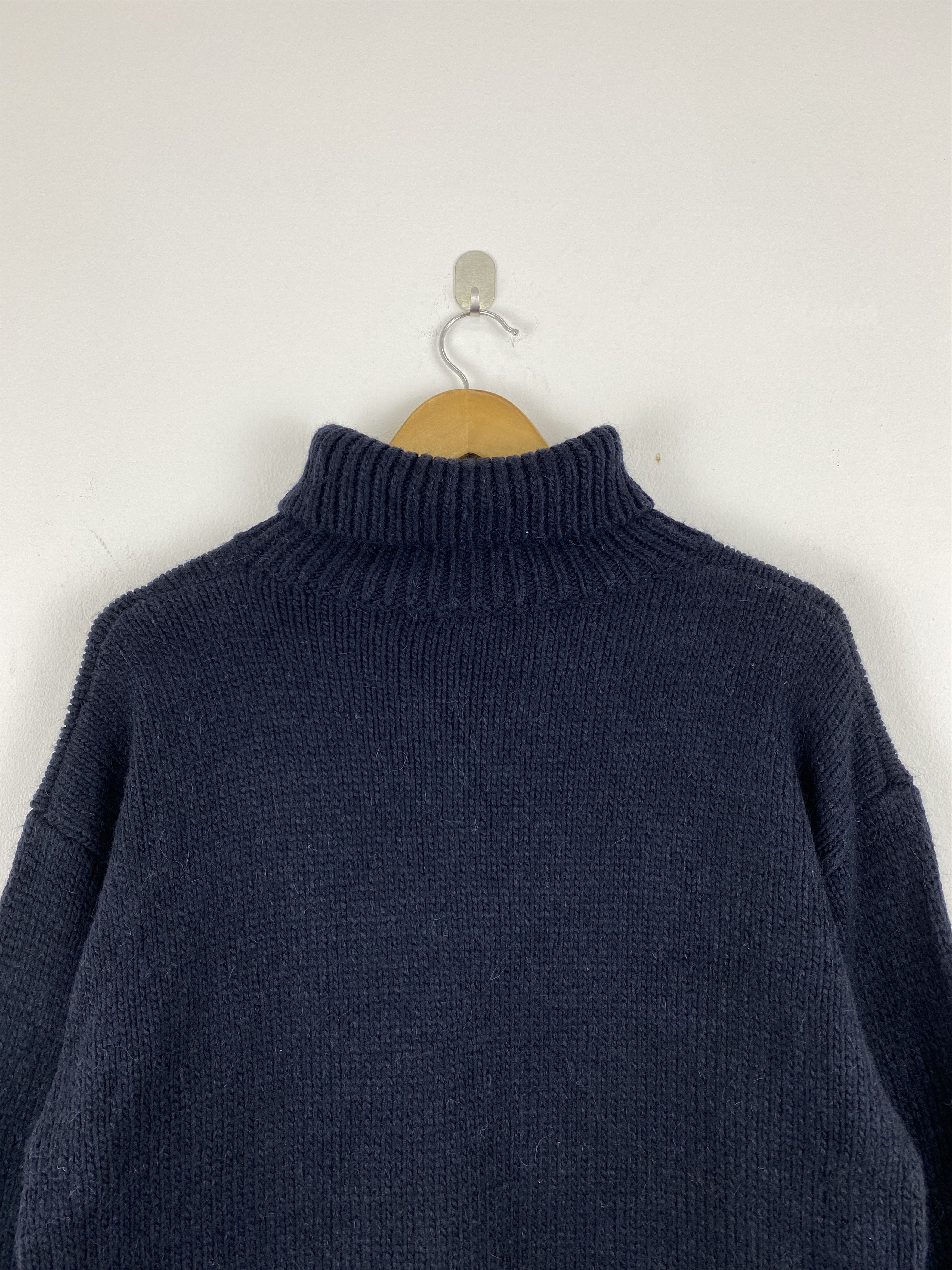JW Anderson × Uniqlo J.W. ANDERSON X Uniqlo Pullover Knitwear Blue JZ0016 Size US XL / EU 56 / 4 - 4 Thumbnail