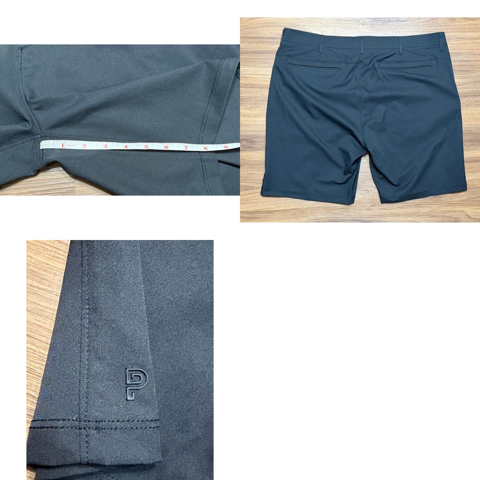 Vintage Public Rec Workday Chino Performance 9" Shorts Black Mens Sz 40 Casual Workwear Size US 40 / EU 56 - 8 Thumbnail