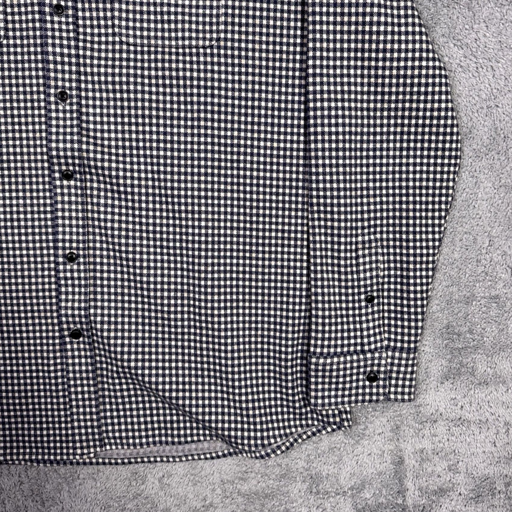 Faherty Faherty Shirt Mens 2XLT XXL Tall Plaid Check Button-Up Viscose Knit Size US XXL / EU 58 / 5 - 2 Thumbnail