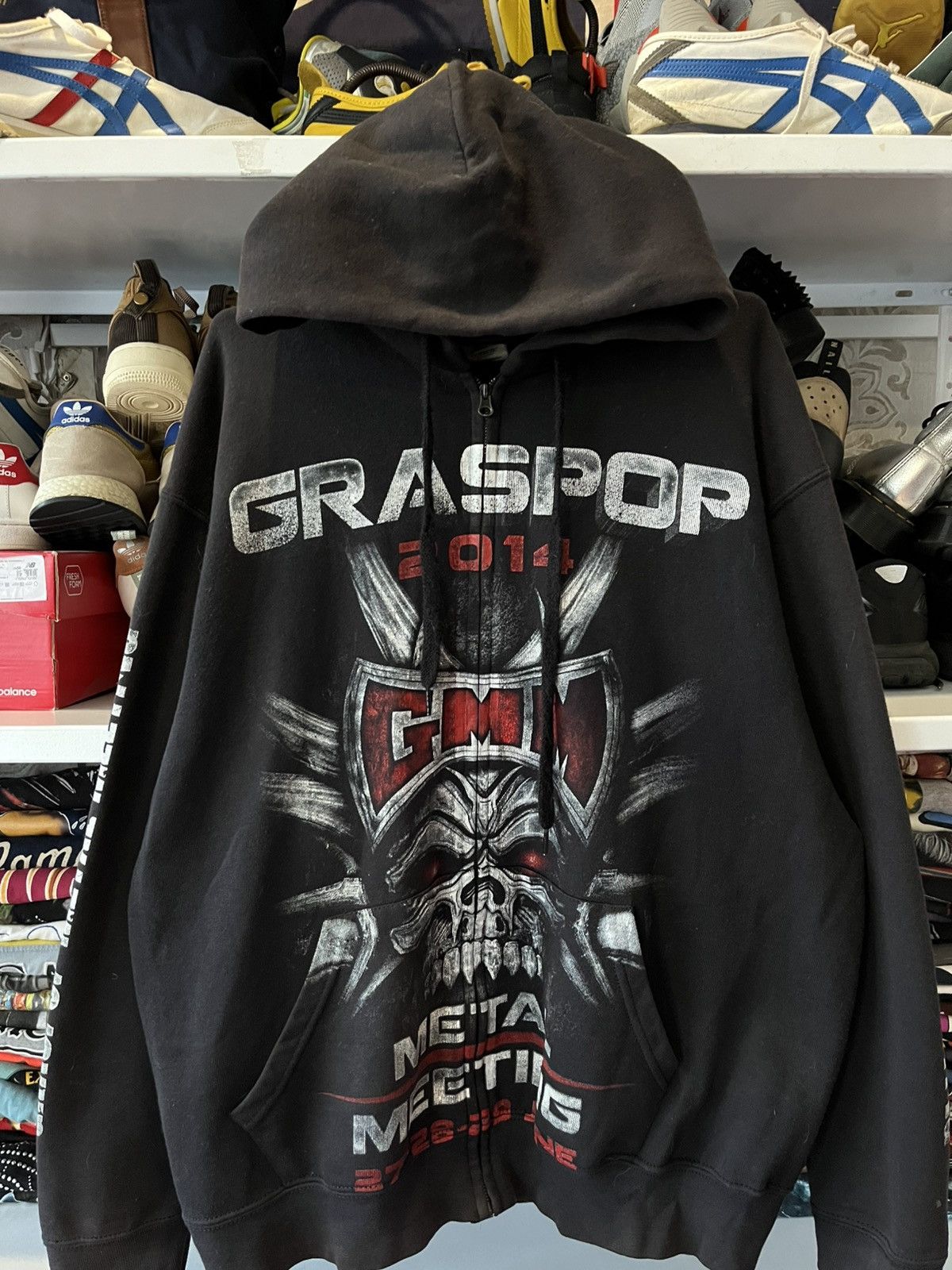Vintage Vintage Graspop 2014 Metal Meeting Rock Size US L / EU 52-54 / 3 - 3 Thumbnail