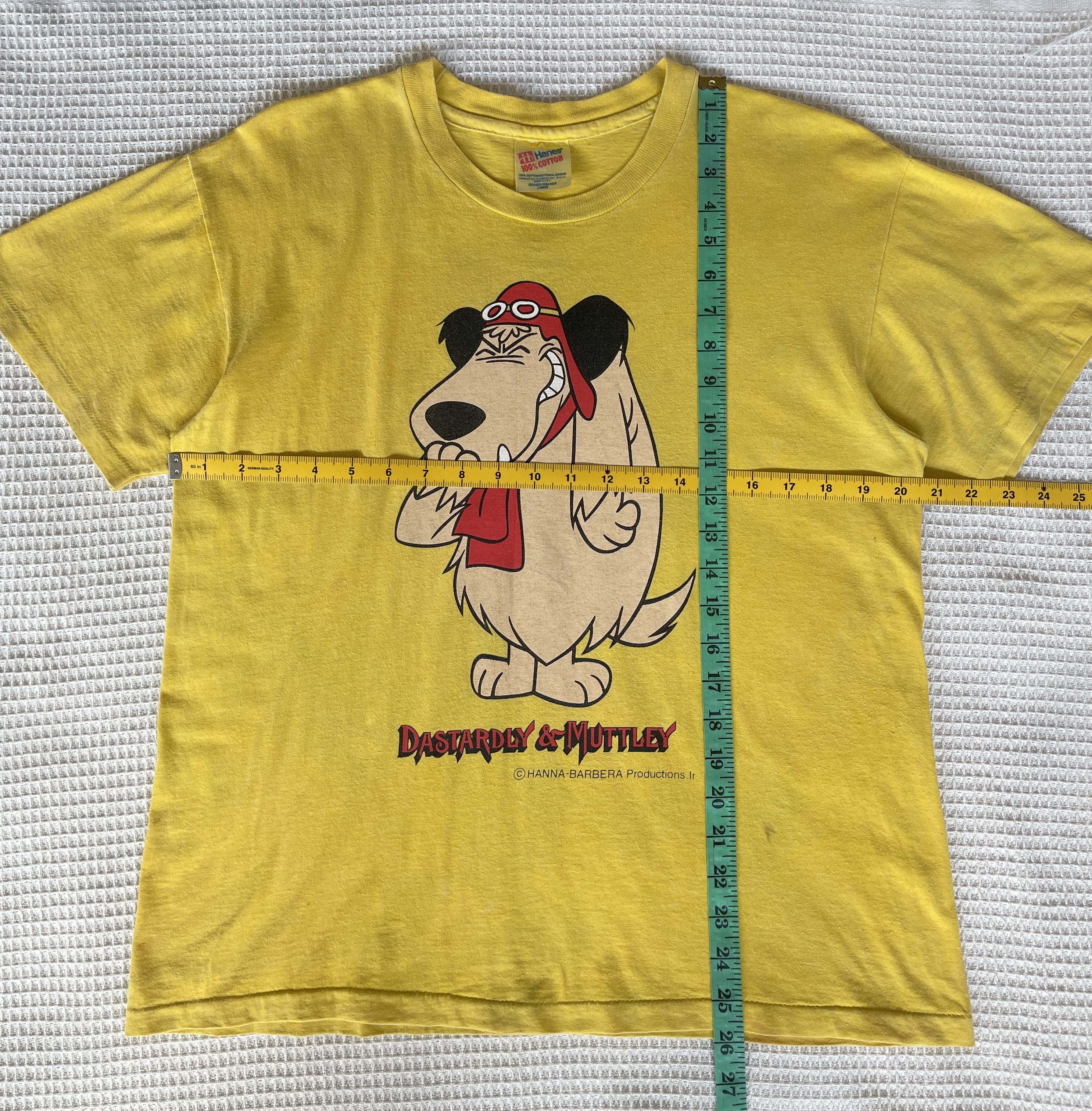 Beauty Beast Vintage 90s🔥HANNA BARBERA DASTARDLY&MUTTLEY🔥Faded Tee Size US M / EU 48-50 / 2 - 8 Thumbnail