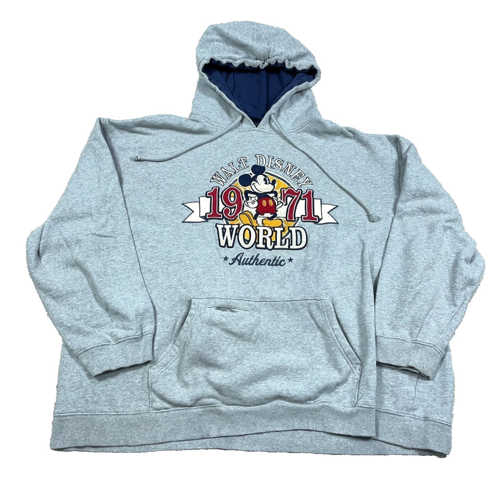 Disney Retro Disney Mickey Mouse Hoodie Men's 3XL Gray Sweatshirt * User: Vintage Disney Mickey Mouse Hoodie Men's 3XL Gray Sweatshirt * Size US XXL / EU 58 / 5 - 2 Thumbnail