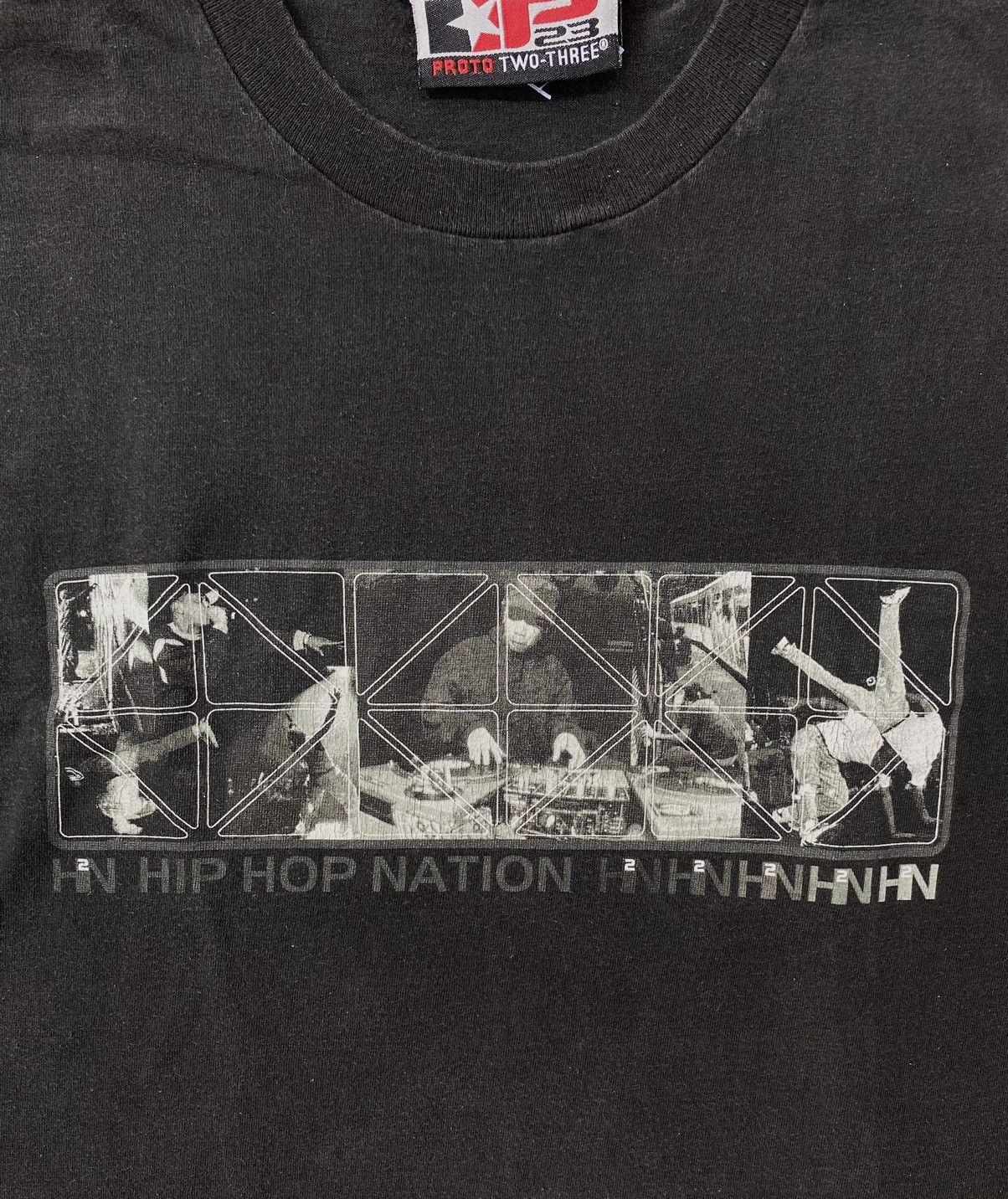Rap Tees Sick🔥Vintage 90s H2n Hip Hop Nation Tees Size US L / EU 52-54 / 3 - 3 Thumbnail