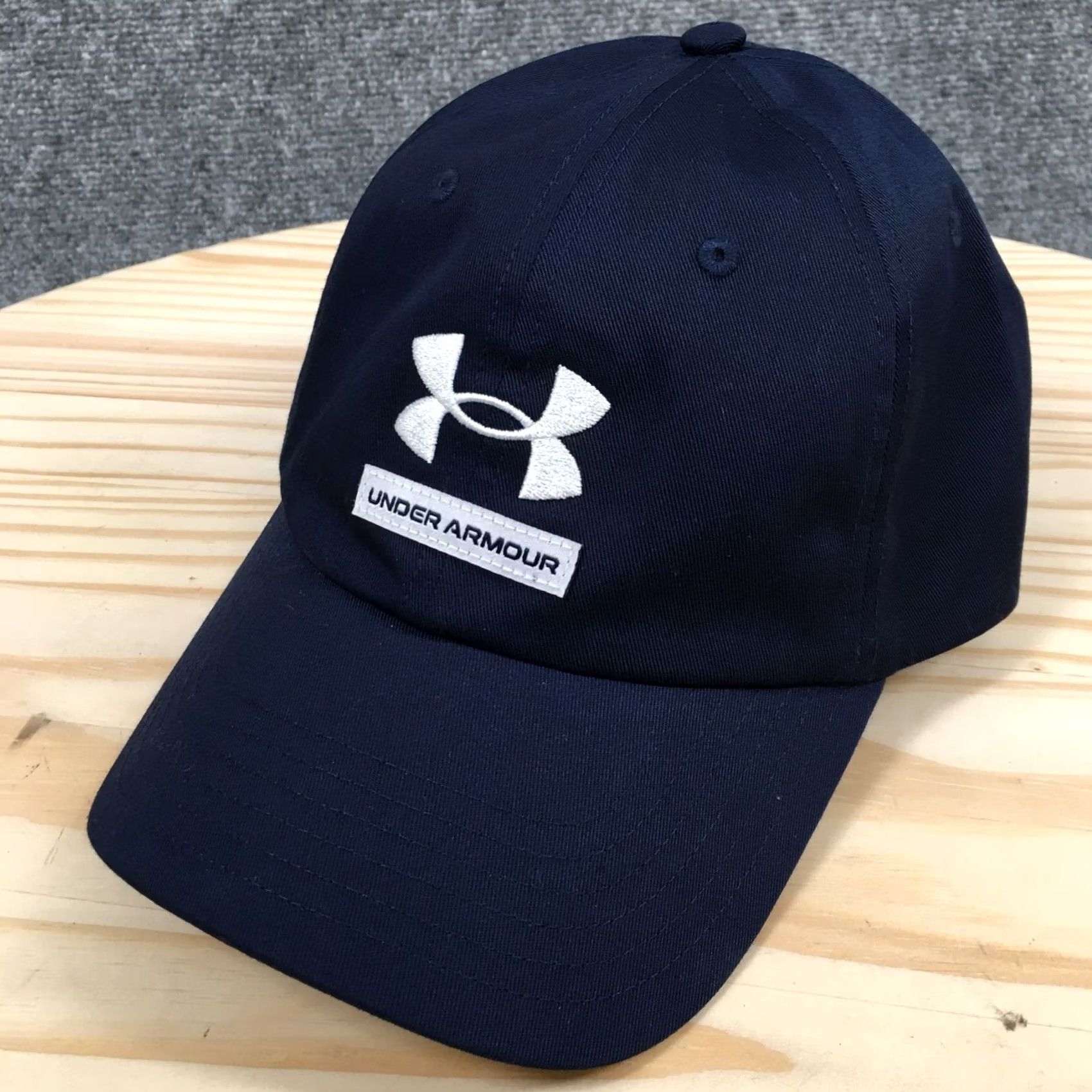 Under Armour Under Armour Baseball Cap Unisex Blue One Size Adjustable Embroidered Logo Size ONE SIZE - 2 Thumbnail