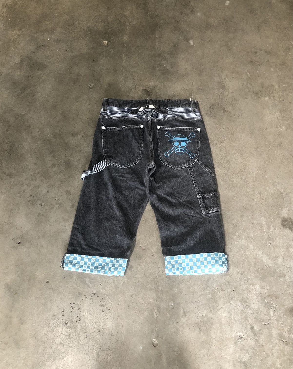 One Piece jorts one piece carpenter Size US 31 - 3 Thumbnail