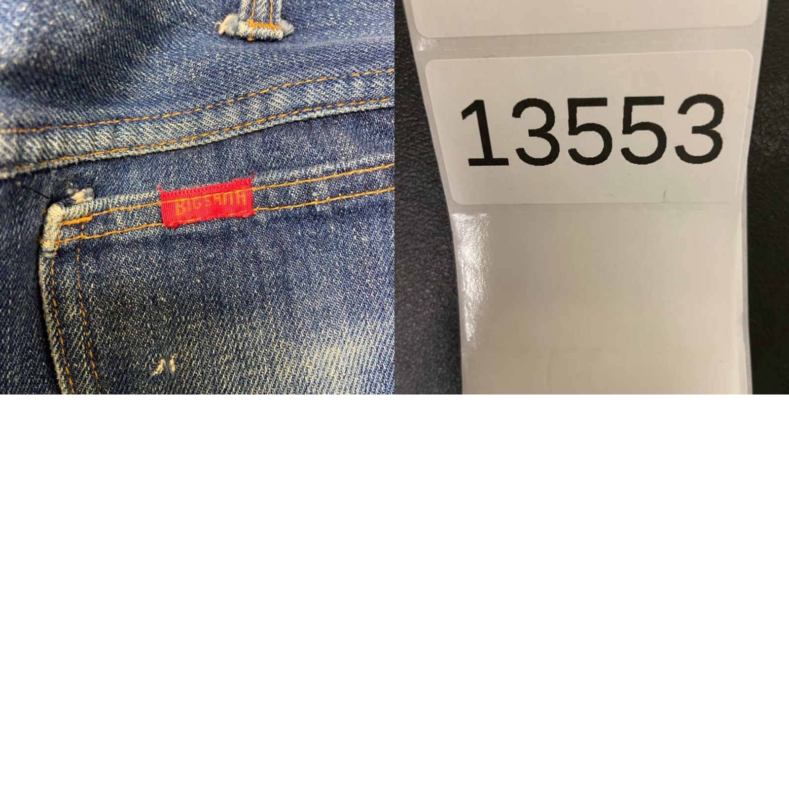Vintage Big Smith Jeans Mens 31x28 Blue Denim All Day Comfort Outdoor Casual Bootcut Leg Jeans Size US 31 - 10 Thumbnail