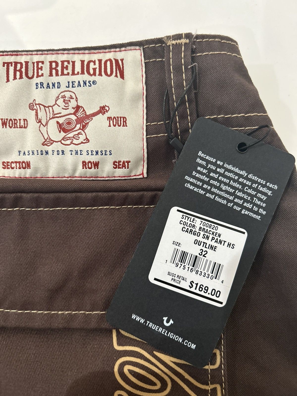 True Religion True Religion Cargo Pants Size US 32 / EU 48 - 5 Thumbnail