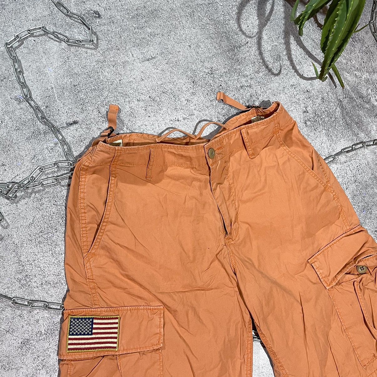 Vintage Denim&Supply Ralph Lauren Cargo Shorts USA Size 32