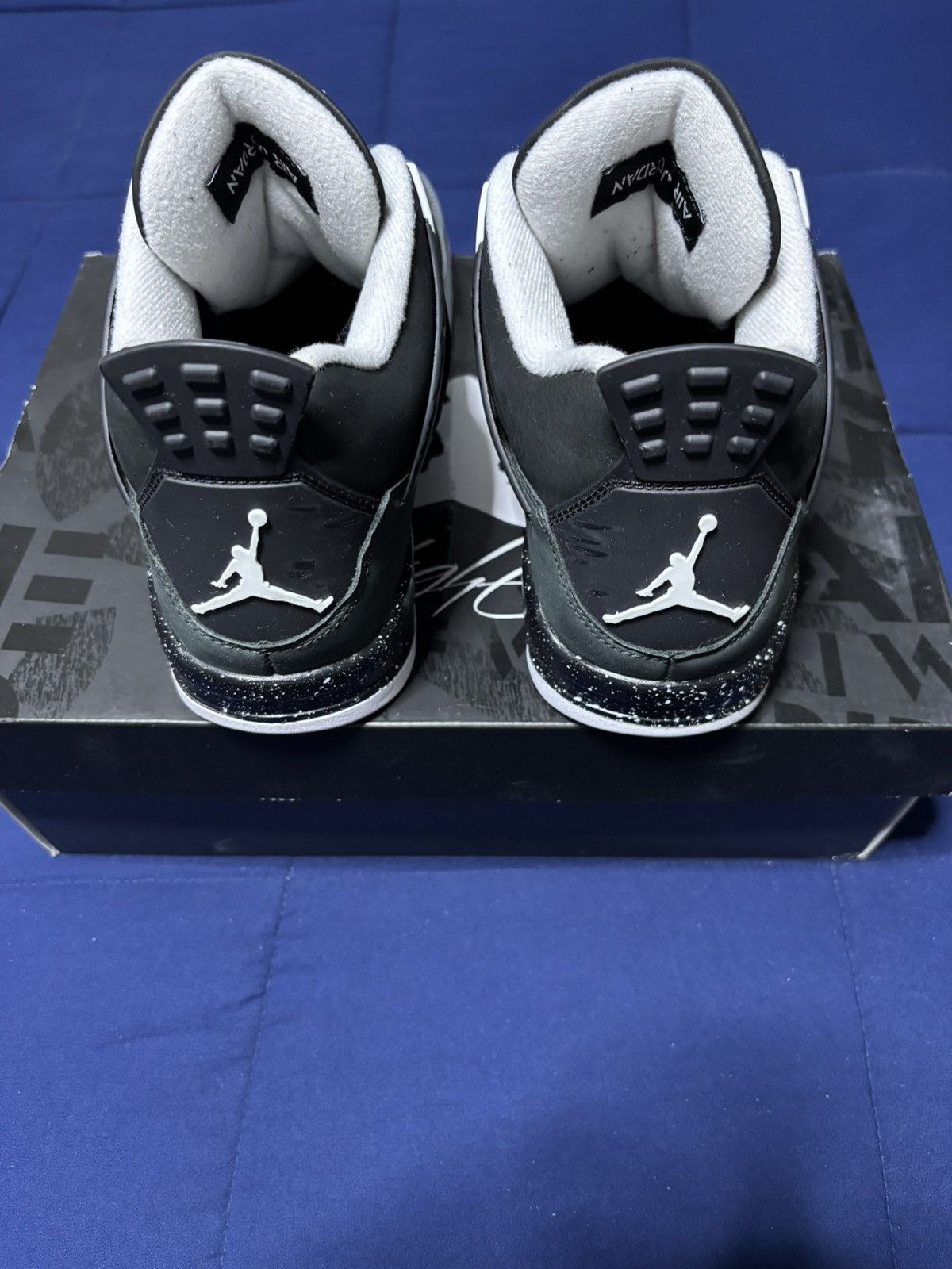 Jordan Brand Jordan 4 Retro Fear 2024 Size 9.5 Size US 9.5 / EU 42-43 - 4 Thumbnail