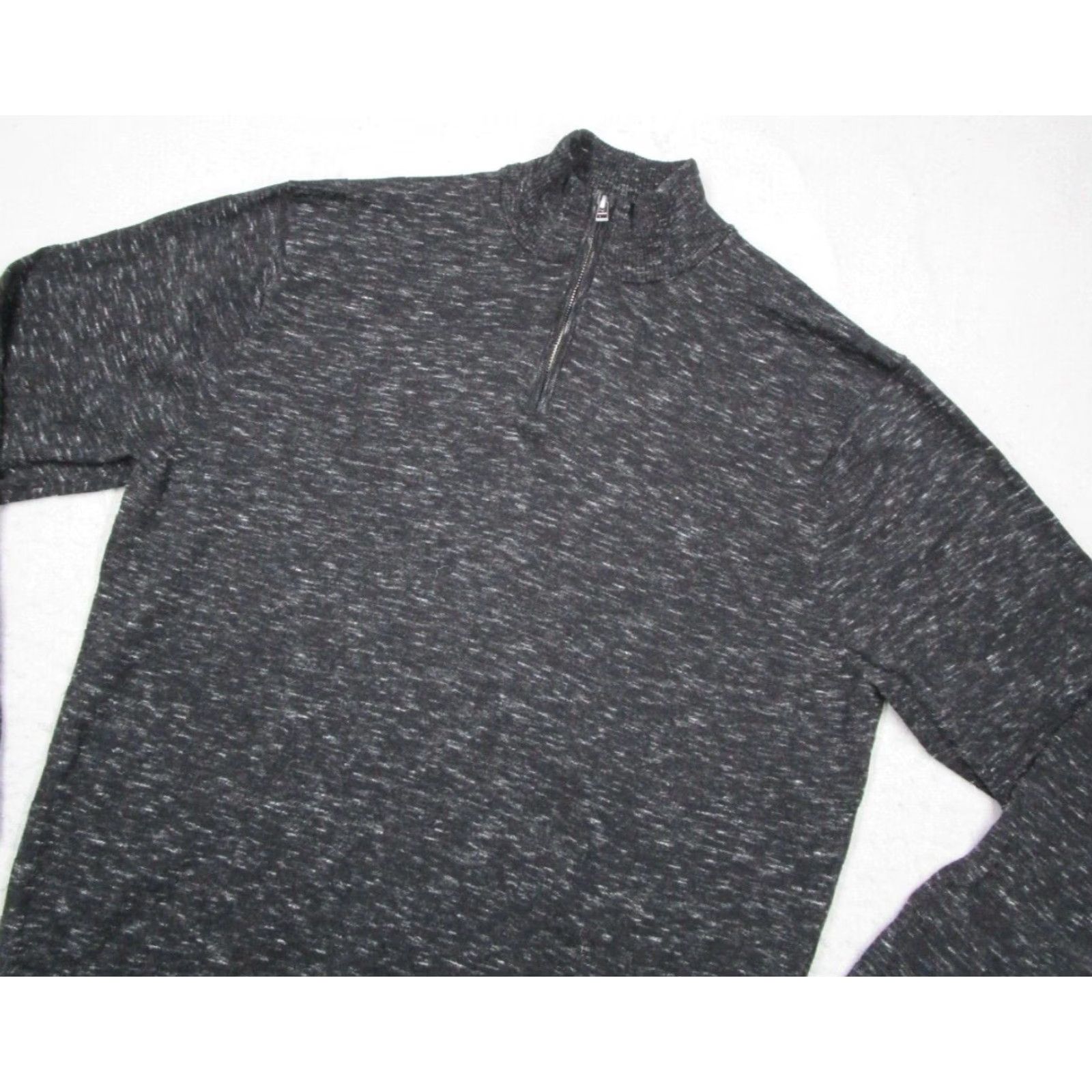 Bonobos Vintage Bonobos Men's Sweater 1/4 Zip Pullover Knitted Cotton Cashmere Black XL Multifunctional Casual, Travel, Golf Size US XL / EU 56 / 4 - 2 Thumbnail