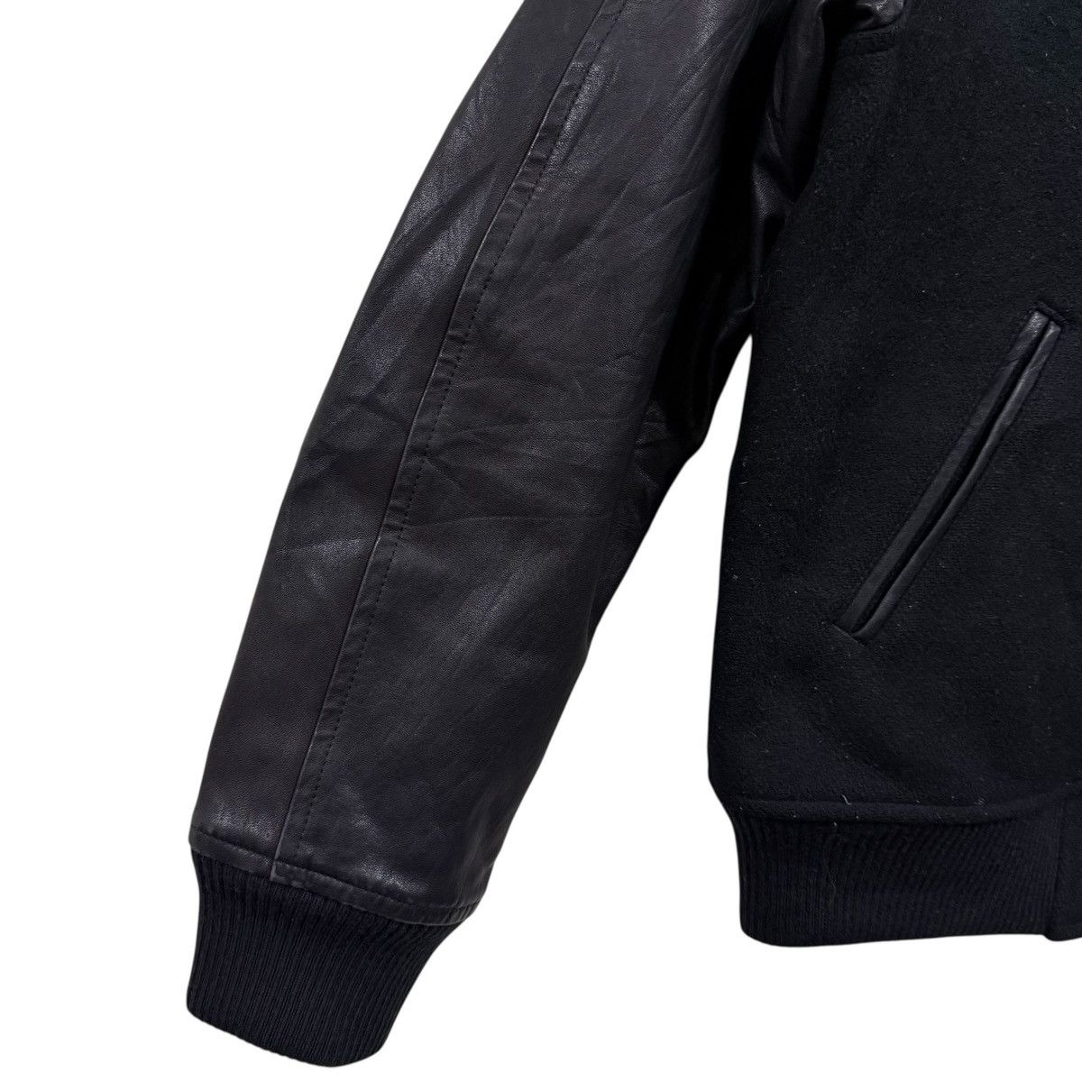 Maison MIHARA YASUHIRO Mihara Yasuhiro Reversible Varsity Jacket Wool + Horse Hide Size US L / EU 52-54 / 3 - 8 Thumbnail