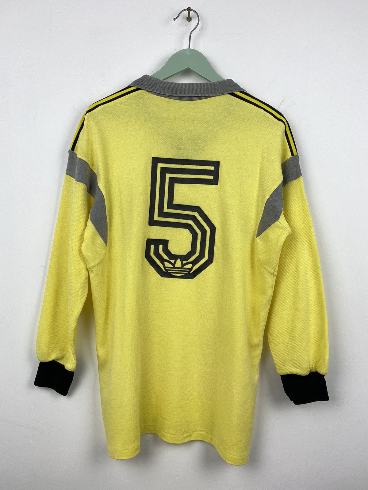 Adidas Vintage Adidas Winterthur 1980s #5 Ventex Soccer Jersey Size US L / EU 52-54 / 3 - 1 Thumbnail