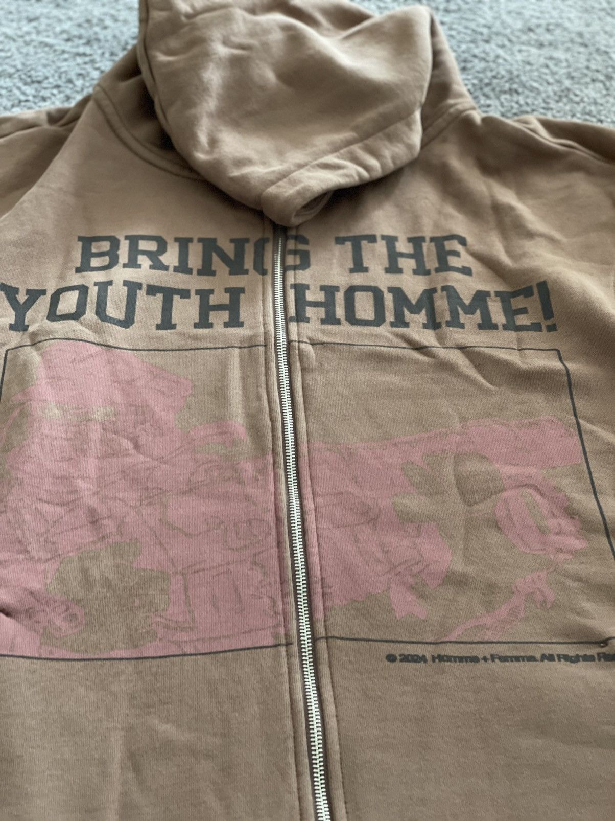 Homme + Femme La Bring the youth home sleeveless hoodie Size US XXL / EU 58 / 5 - 3 Thumbnail