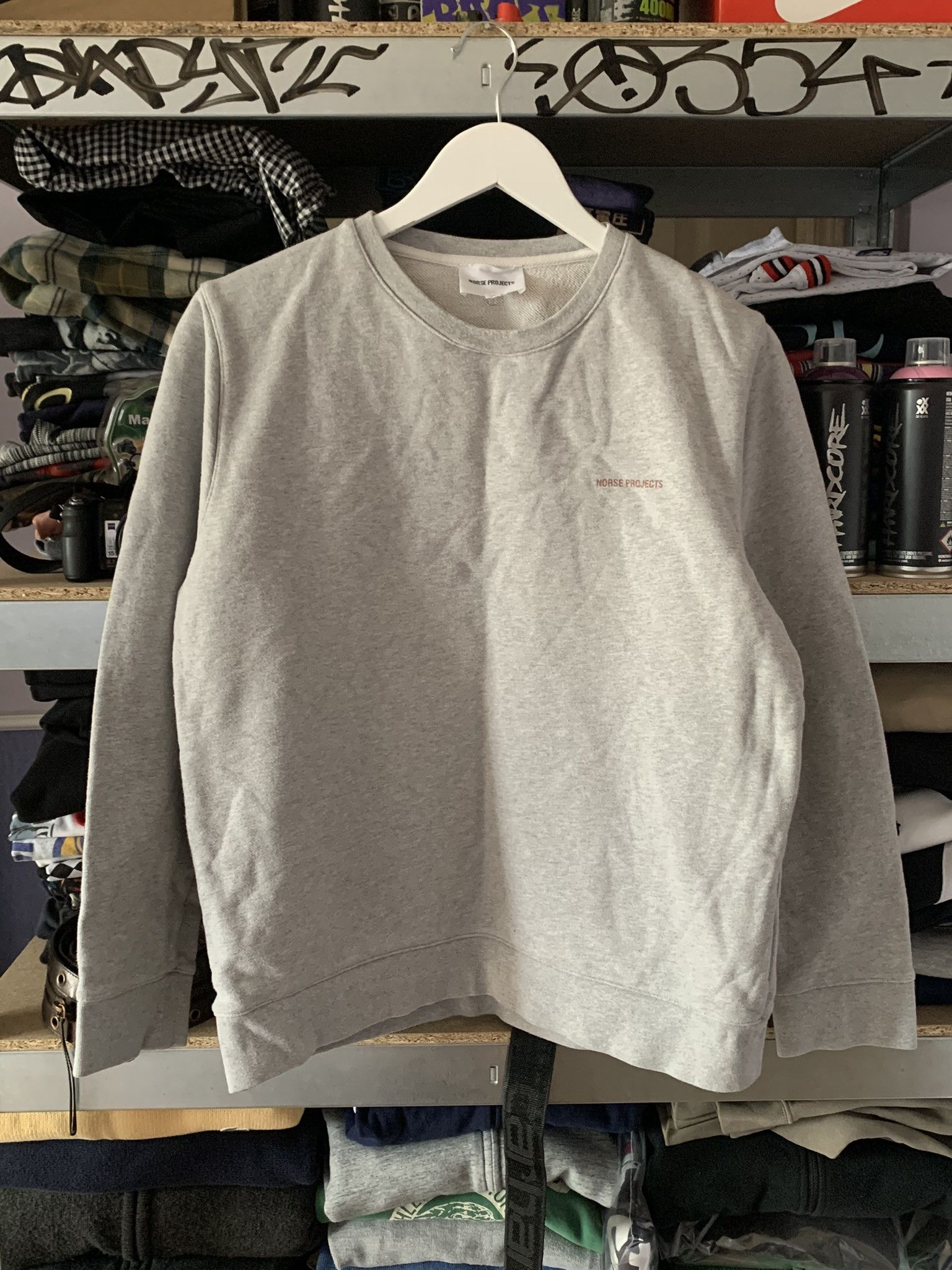 Norse Projects Norse Projects Grey Sweatshirt Size: M Size US M / EU 48-50 / 2 - 1 Thumbnail