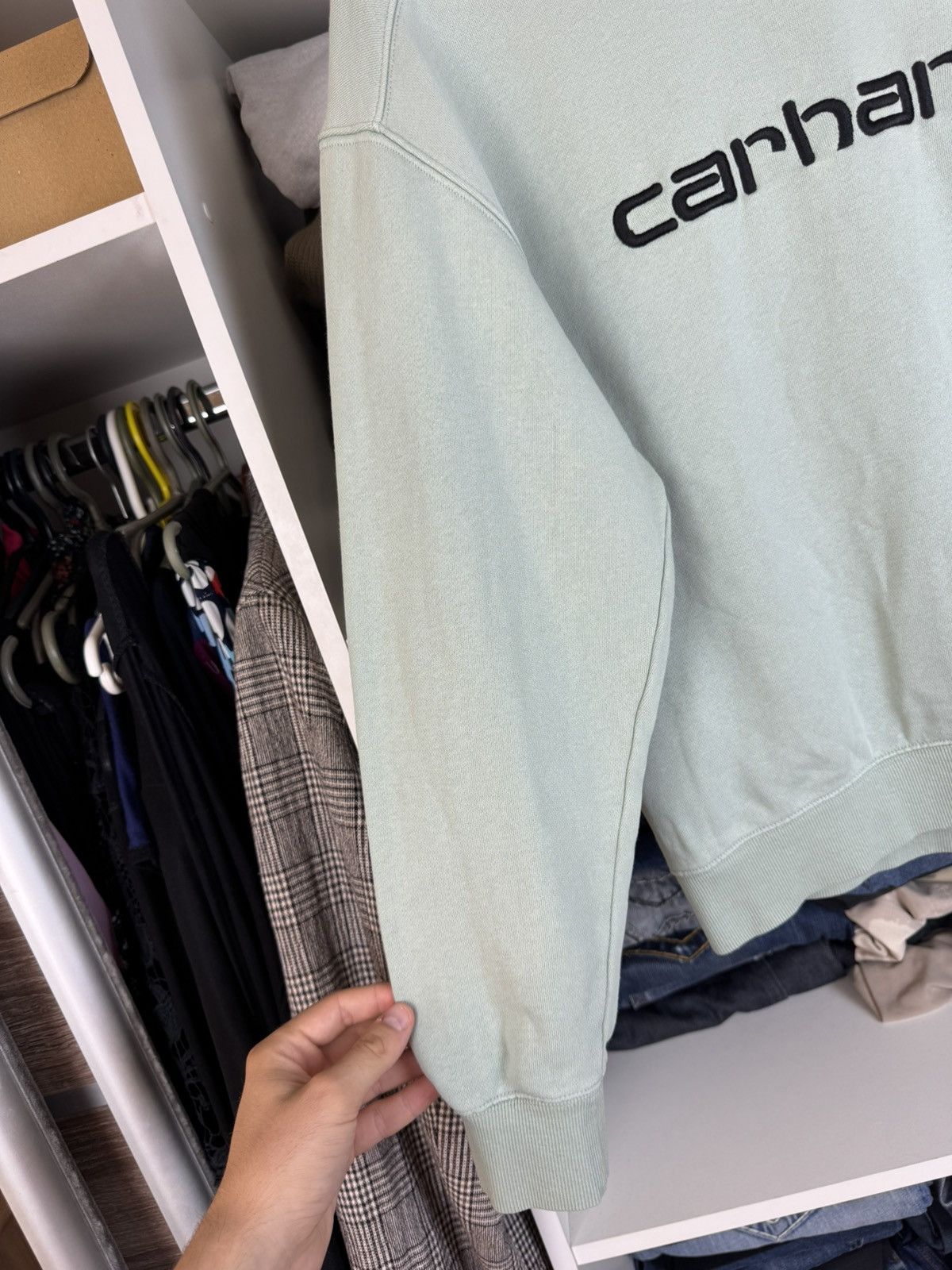 Carhartt Carhartt Big Logo Womens Sweatshirt Size XS / US 0-2 / IT 36-38 - 10 Thumbnail
