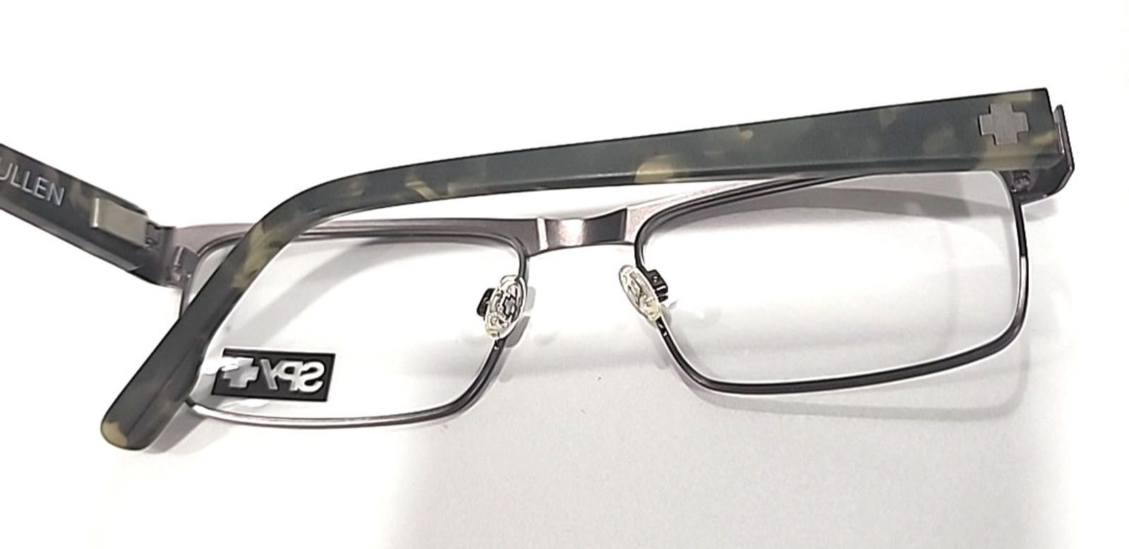 SPY Optic Spy+ Cullen Gunmetal Tortoise Rectangle Eyeglasses 52-18 140 Size ONE SIZE - 4 Thumbnail