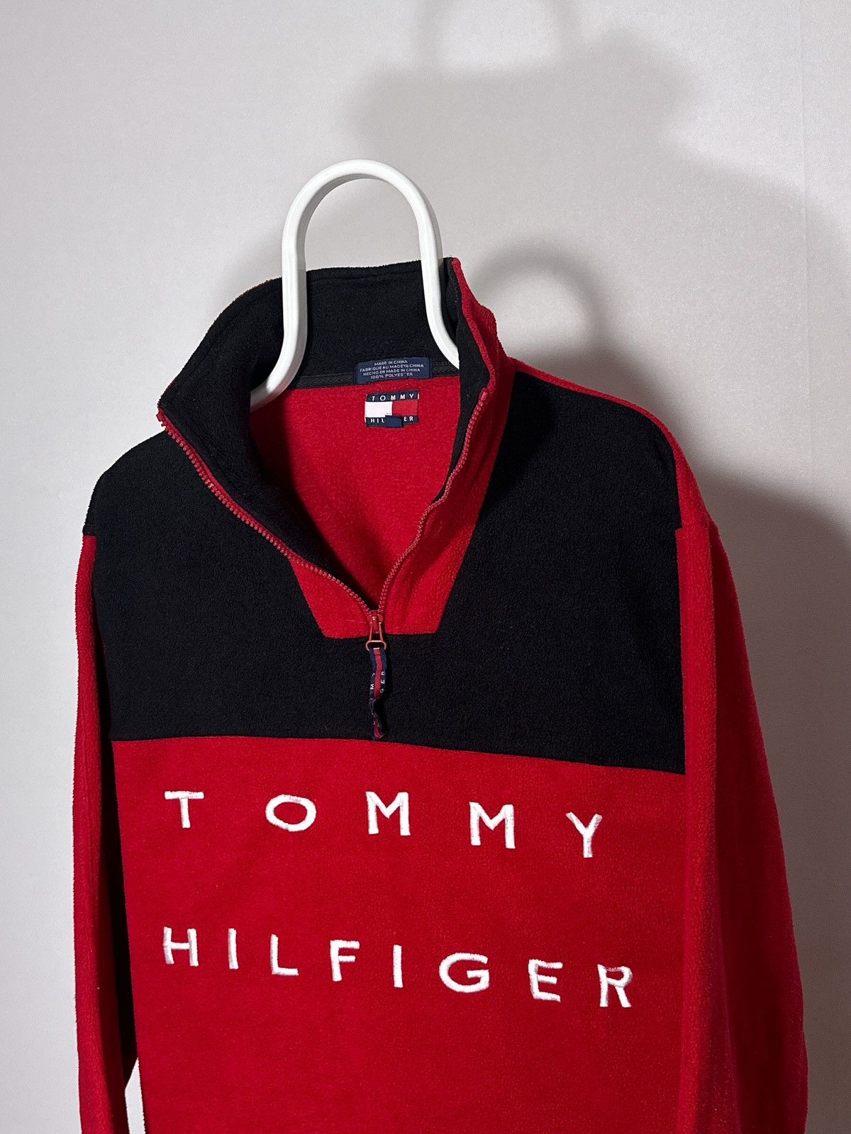 Tommy Hilfiger Tommy Hilfiger Vintage 90s Outdoors Fleece Quarter Zip Size US M / EU 48-50 / 2 - 3 Thumbnail