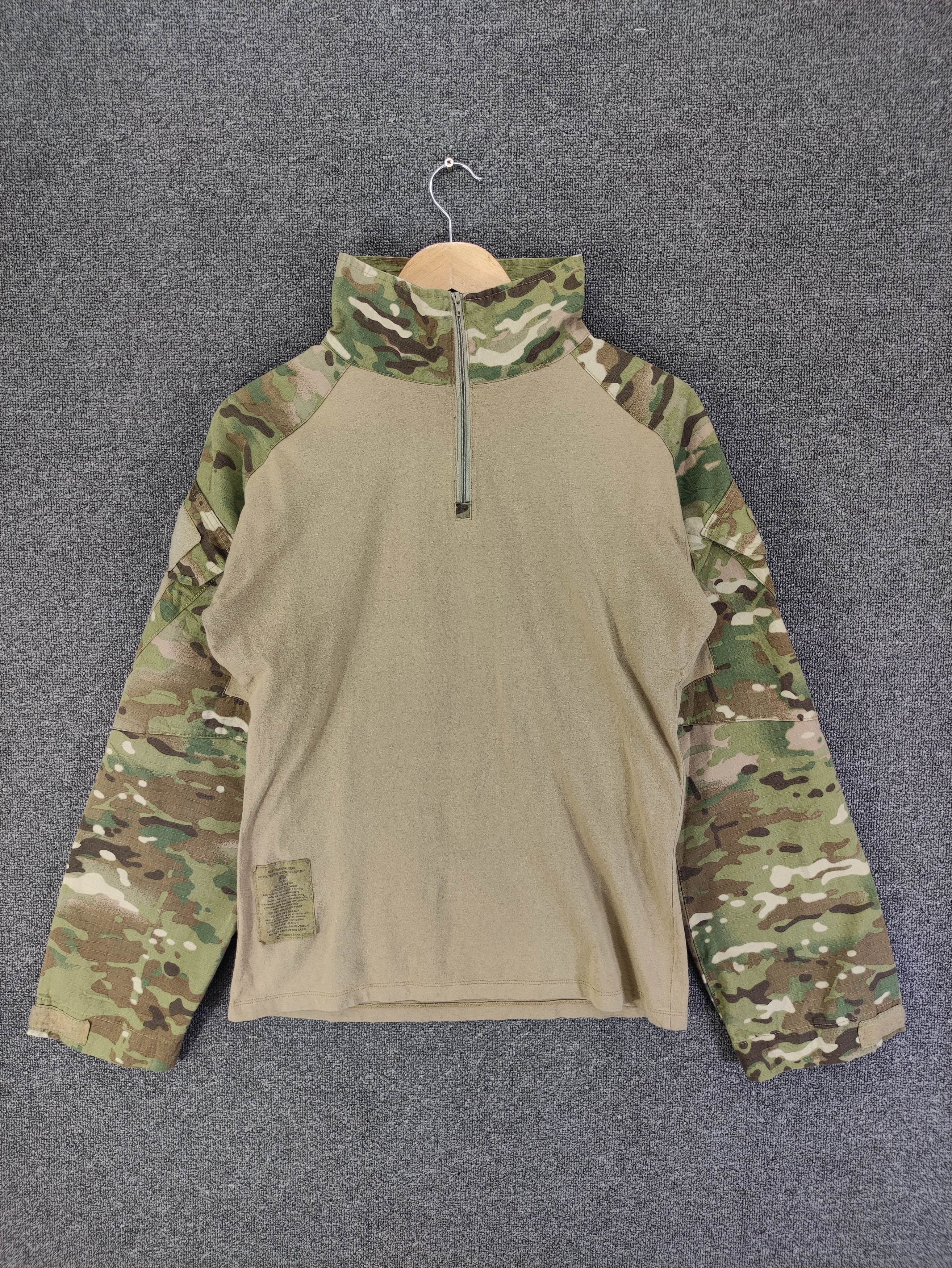 Vintage Vintage Military Shirt Half Zip Como Sleeve Size US S / EU 44-46 / 1 - 1 Thumbnail