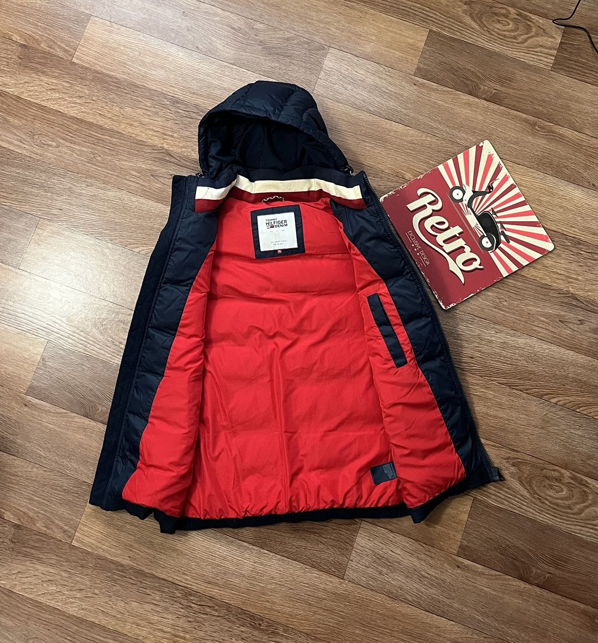 Tommy Hilfiger Tommy Hilfiger Goose Down Hooded Vest Size US L / EU 52-54 / 3 - 4 Thumbnail