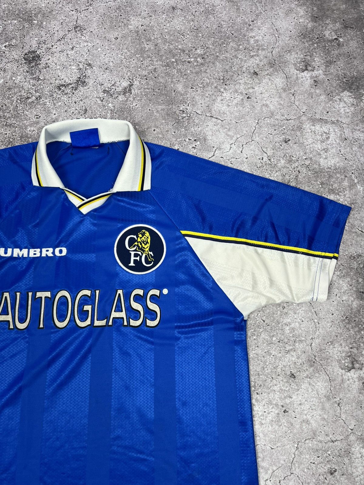 Umbro Vintage Umbro Chelsea 1997/1999 Home Football Shirt Jersey Size US L / EU 52-54 / 3 - 5 Thumbnail
