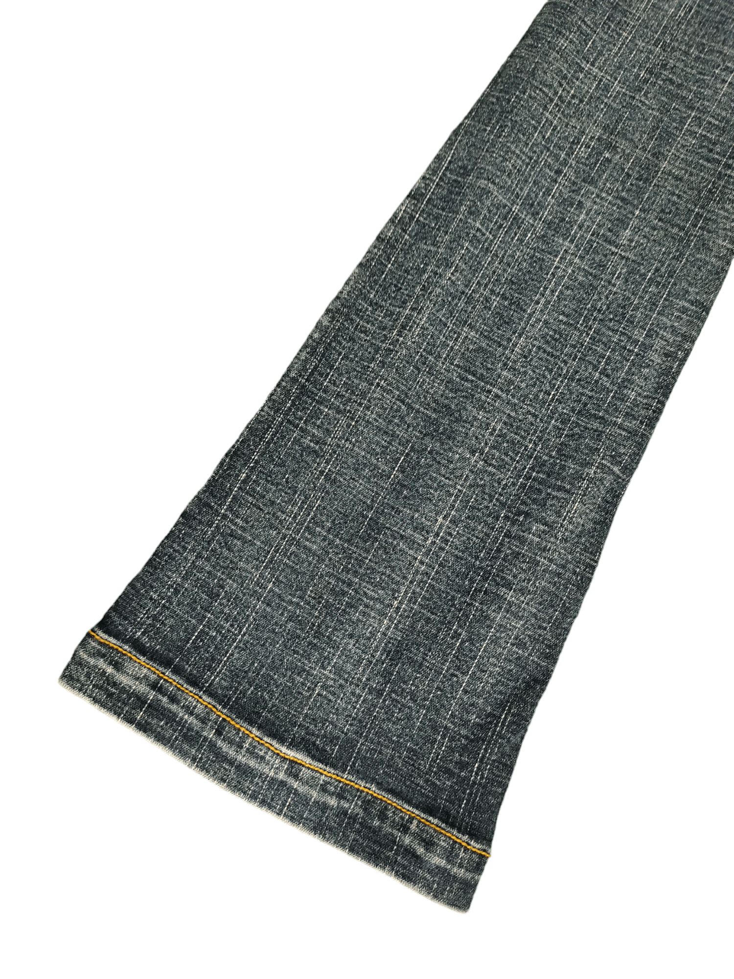 If Six Was Nine Flare Jeans Bcbg Distress Faded Low Rise Boot Cut Y2k Size US 27 - 9 Thumbnail