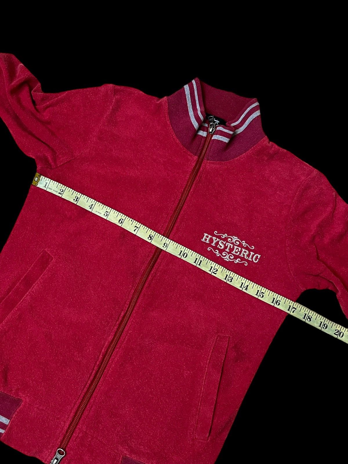 Hysteric Glamour HYSTERIC GLAMOUR DETROIT FOREVER EMBROIDERY ZIPPER JACKET Size US XS / EU 42 / 0 - 9 Thumbnail