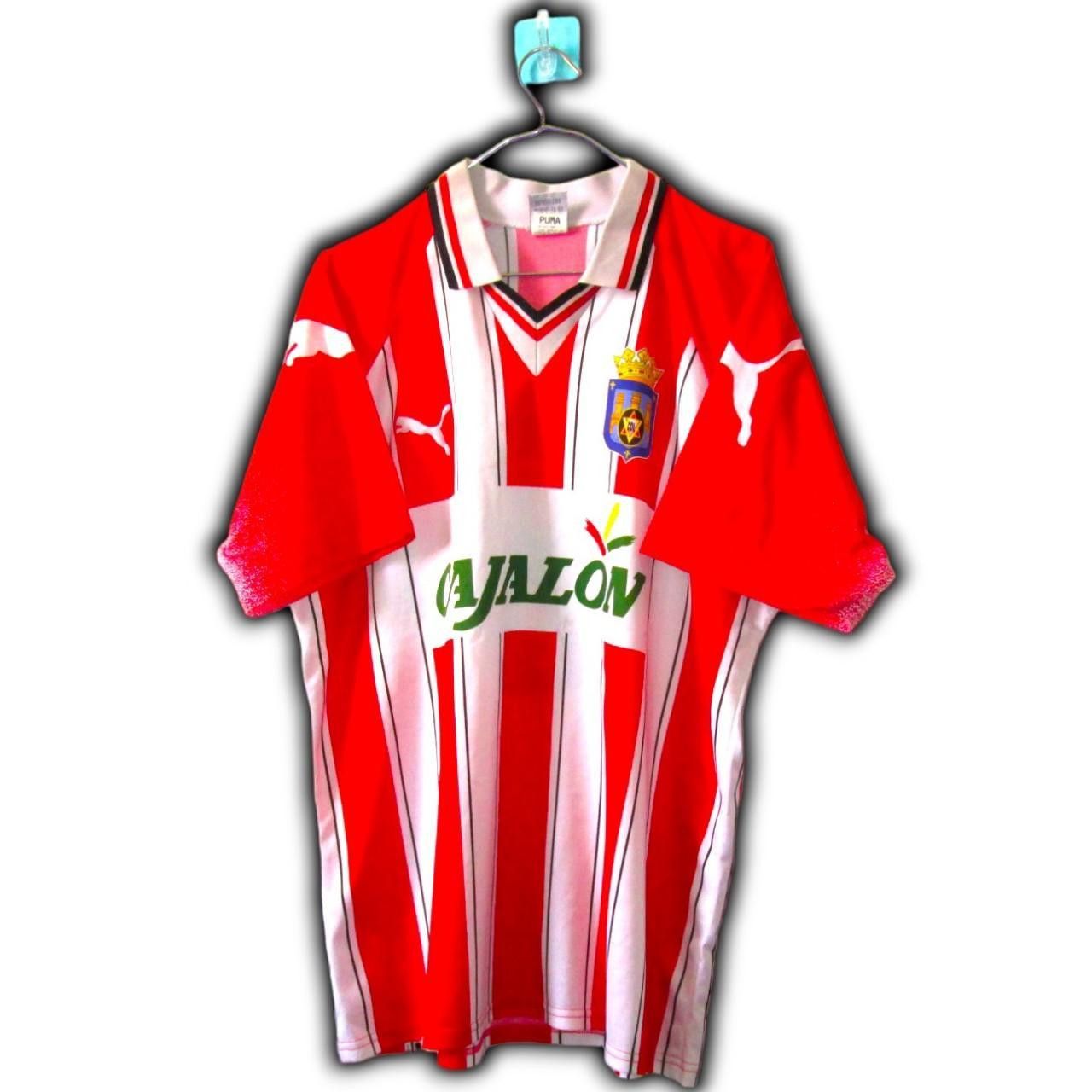 Puma Club Deportivo Logrones CDL 1995 1996 1997 Shirt Jersey Size US M / EU 48-50 / 2 - 3 Thumbnail