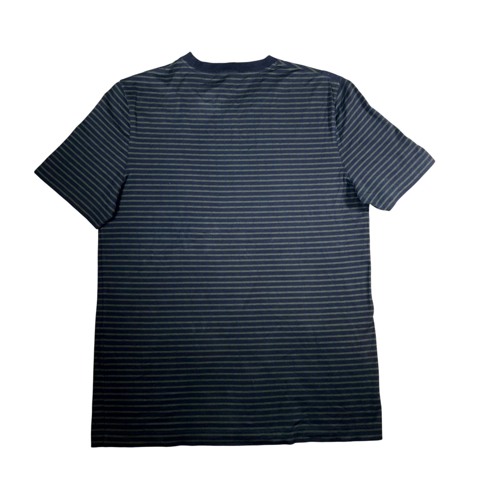 Louis Vuitton Louis Vuitton Striped V Green & Blue Tee Size US L / EU 52-54 / 3 - 2 Thumbnail