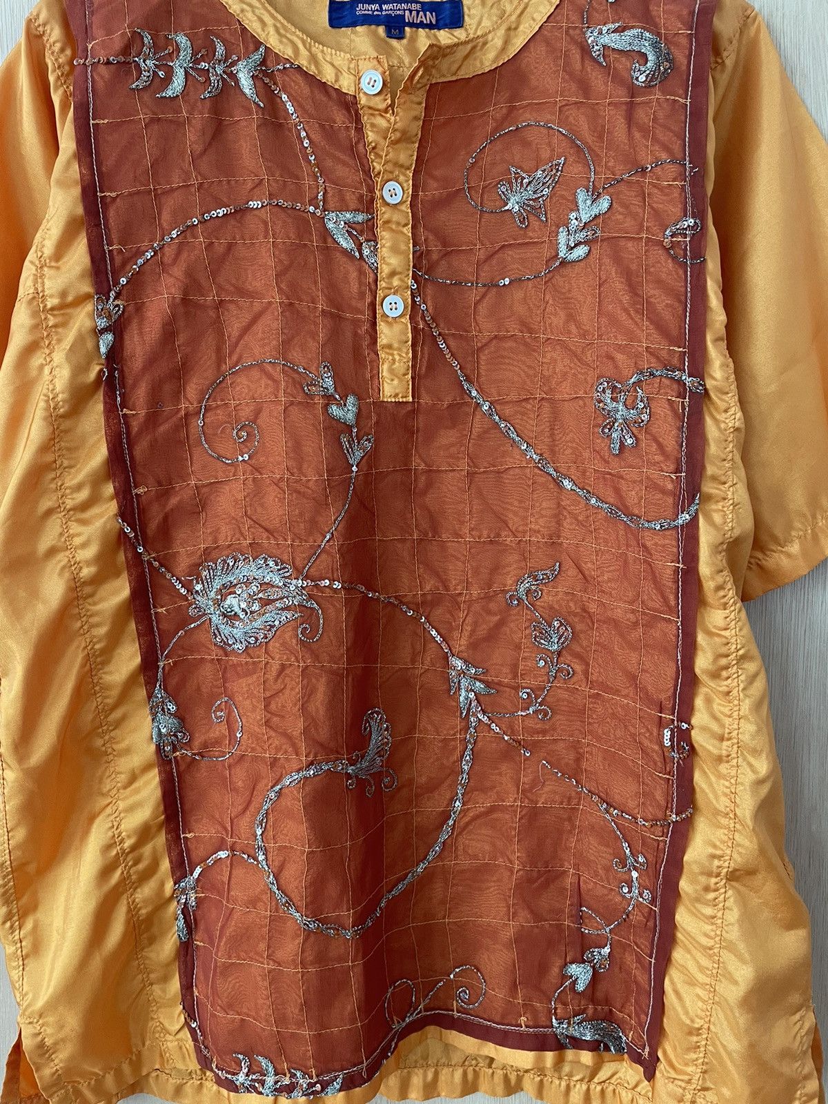Junya Watanabe junya watanabe archive Sequin embroidered T shirts Size US M / EU 48-50 / 2 - 2 Thumbnail