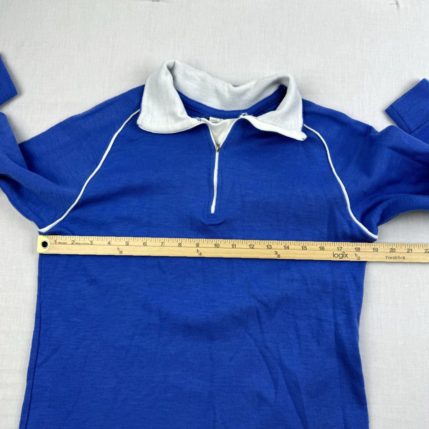 Vintage VINTAGE L.L. Bean Jacket Womens Large Blue Quarter Zip Lightweight 90s Outdoor Regular Size L Womens Jacket Blue 90s Mens/ Womens Size L / US 10 / IT 46 - 7 Thumbnail