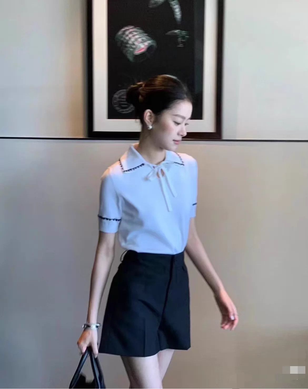 Thom Browne THOM BROWNE Light Knit Short Sleeve Polo Shirt Size 38 Size XS / US 0-2 / IT 36-38 - 7 Thumbnail