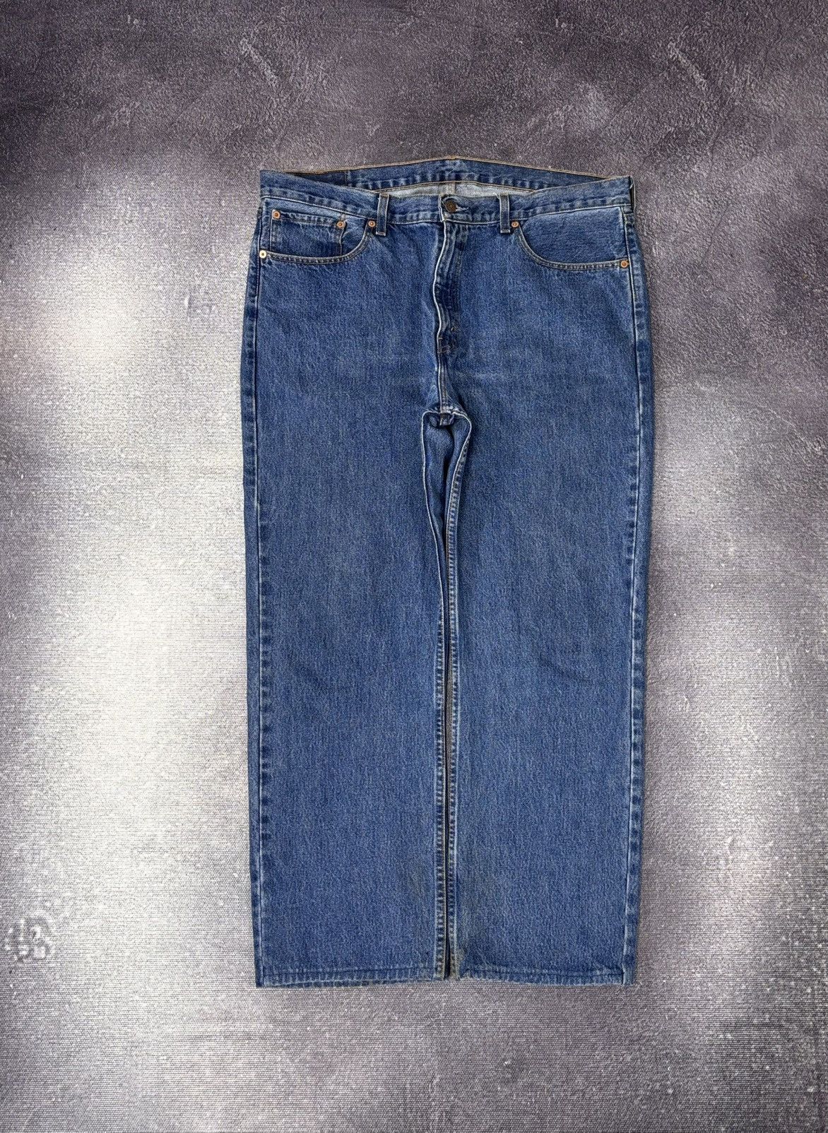 Levi's Vintage Levi’s 751 Men’s Straight Leg USA Blue Denim Jeans Size US 40 / EU 56 - 2 Thumbnail